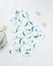 Pajama Set 2Y-7Y Organic Cotton O-neck Super Soft And Breathable Moon JY9503-11